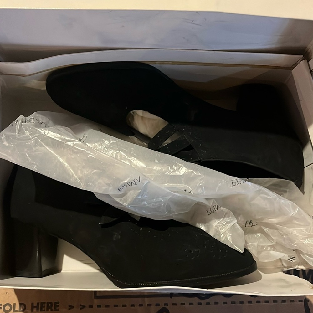 Prima Royale BLK Box Lea Vintage Shoes